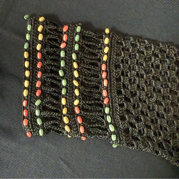 Joseph A’ Qu’est Black Embellished 3/4 Sleeve Blouse. Size M - Picture 13 of 13